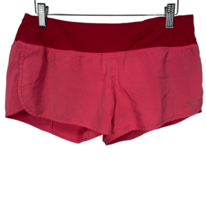 Nike Lined Pink Running‎ Shorts Elastic Waist Medium